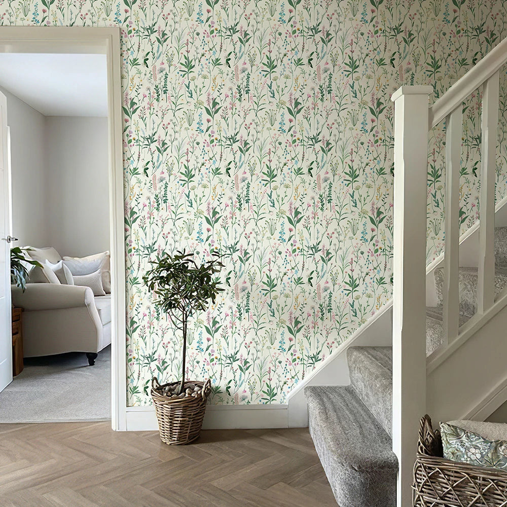 JIFFDIFF Floral Peel And Stick Wallpaper for Home Decor