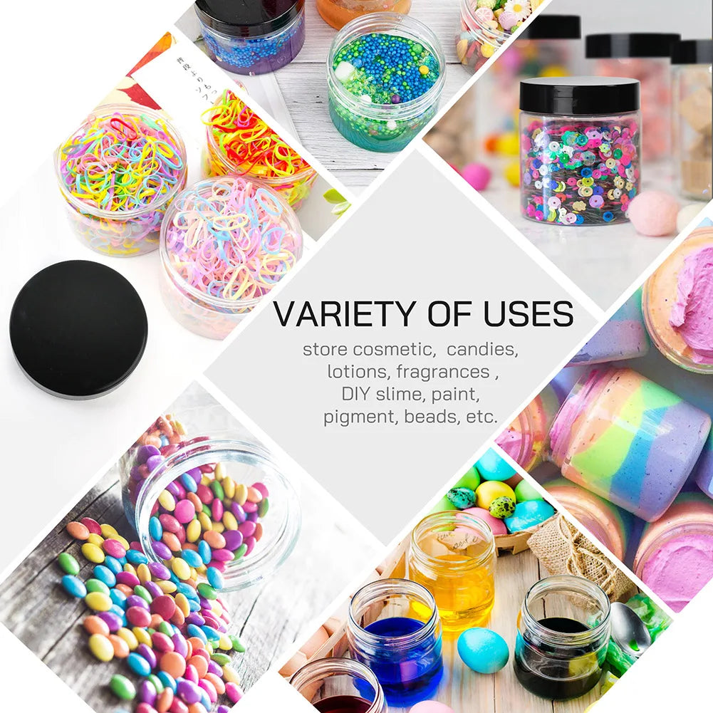 Transparent Plastic Airtight Kitchen Food Storage Jars
