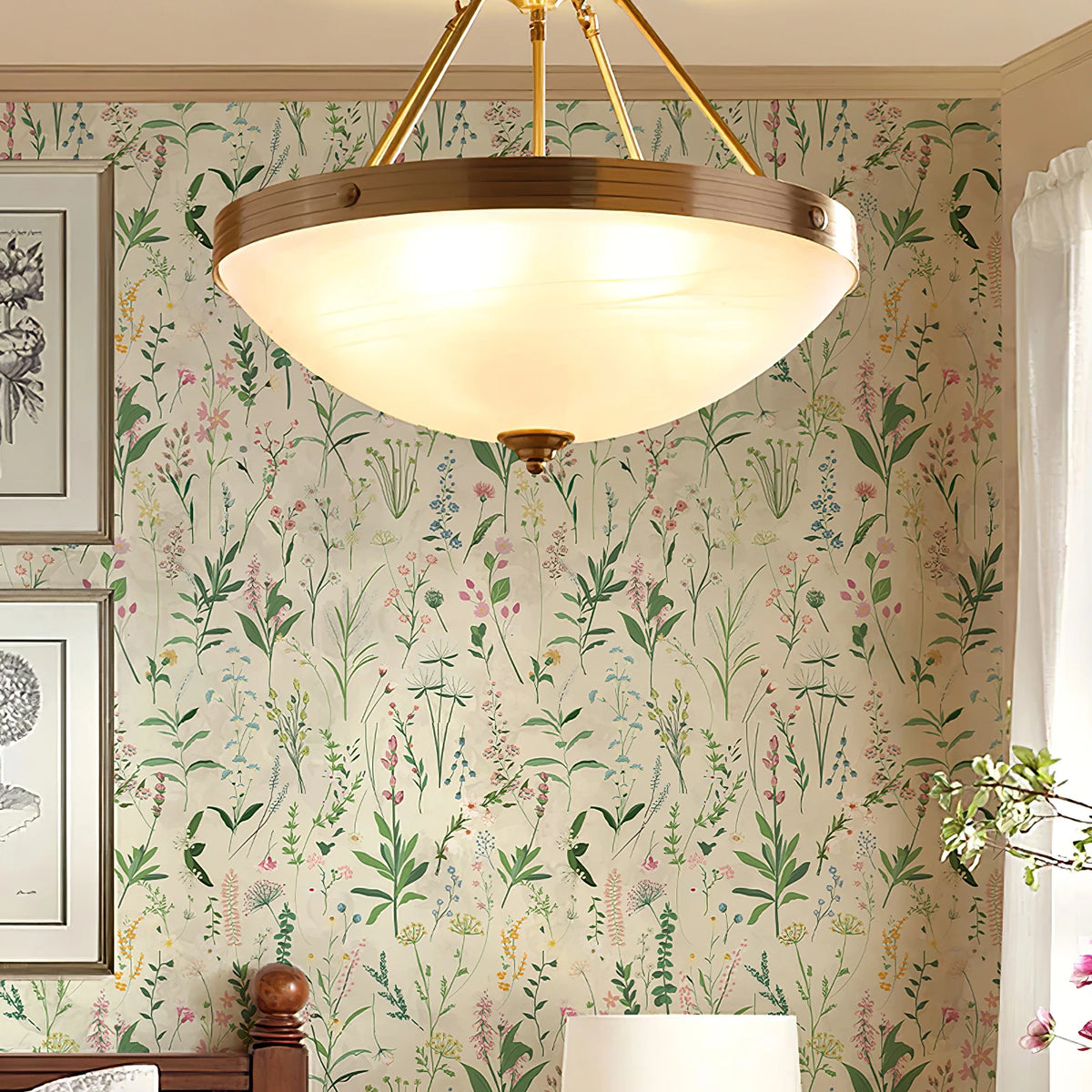 JIFFDIFF Floral Peel And Stick Wallpaper for Home Decor