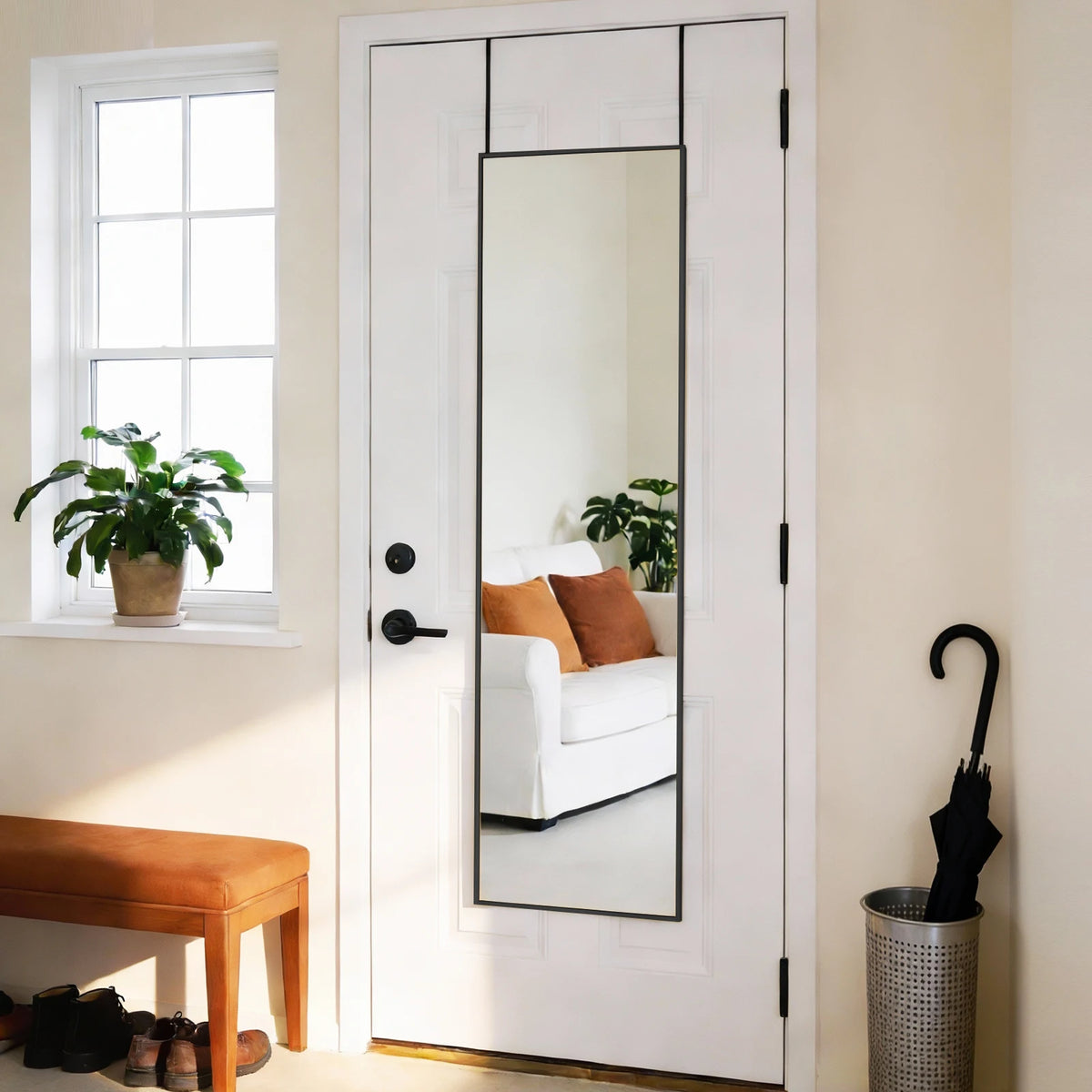 MCQ Arched Full Length Door Hanging Mirror
