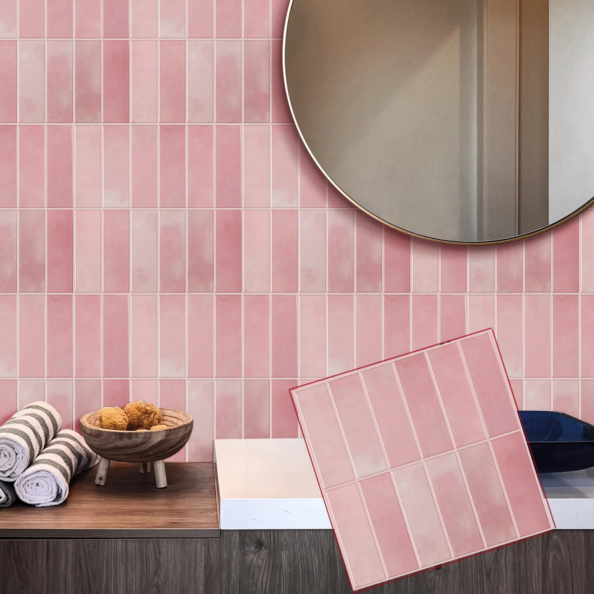 Vividtiles Peel And Stick Wall Tiles For Kitchen Backsplash