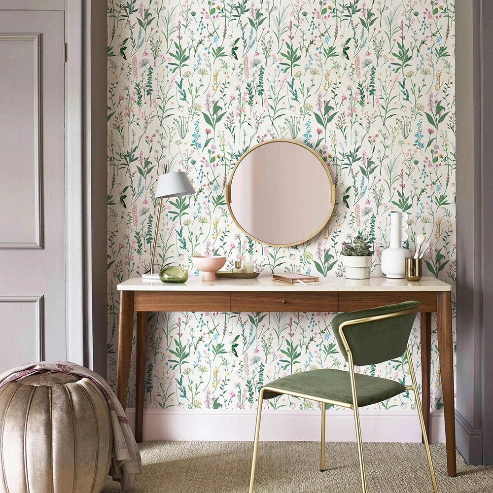 JIFFDIFF Floral Peel And Stick Wallpaper for Home Decor