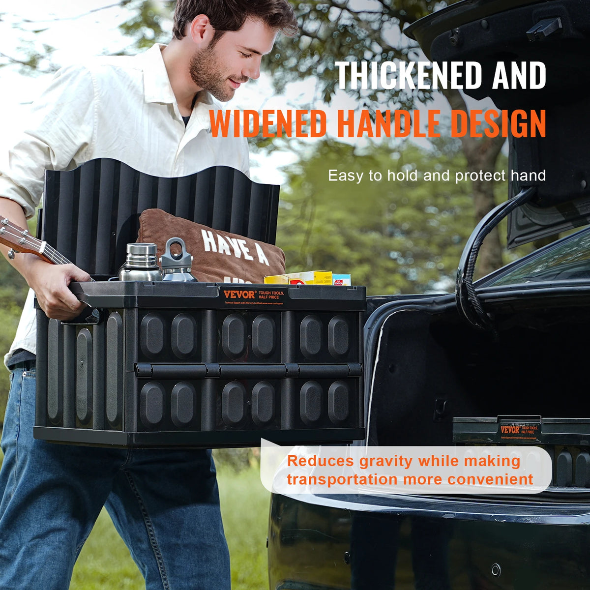 Collapsible Storage Bins With Lids Plastic Utility Crates