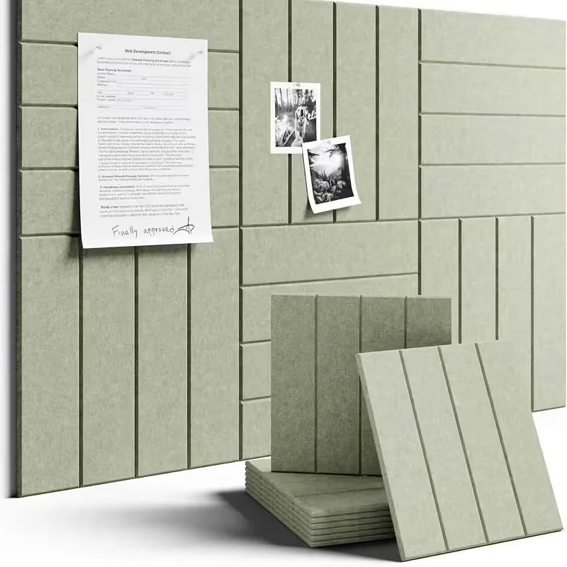 Bohemian Felt Wall Tiles for Home and Office Decor