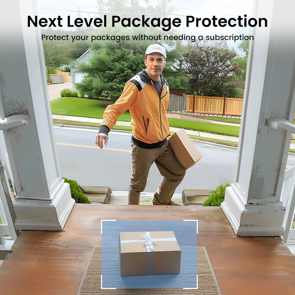 Dekco 3MP Wireless Video Doorbell With Human Detection And Alexa