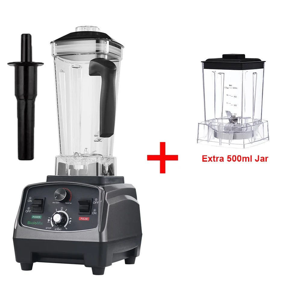 Biolomix Heavy Duty Timer Blender and Food Processor