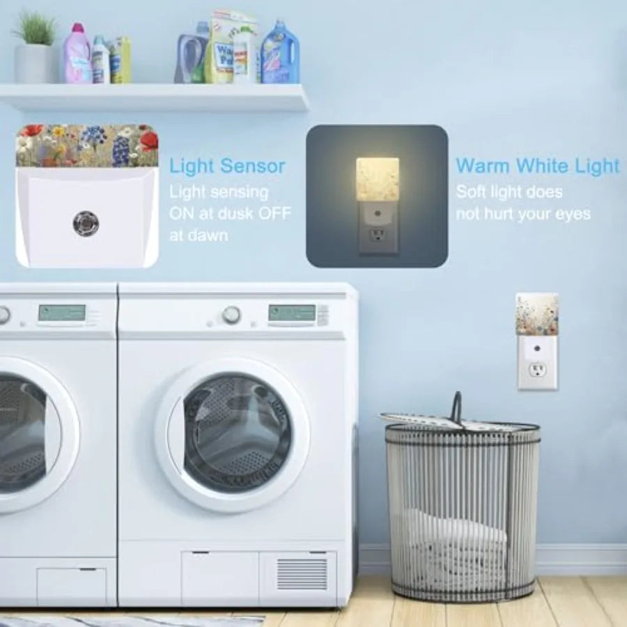 Plug In Night Light With Dusk To Dawn Sensor