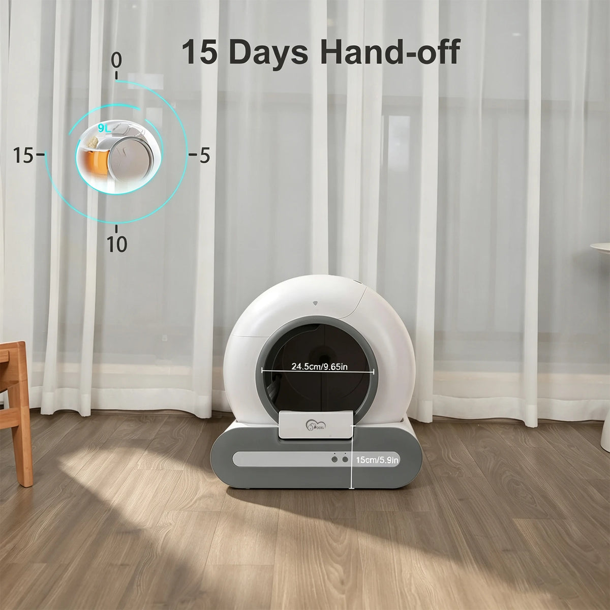 DOEL Smart Self-Cleaning Automatic Cat Litter Box