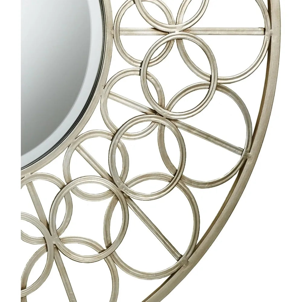 Modern Abstract Mirrored Wall Art for Living Room and Bedroom