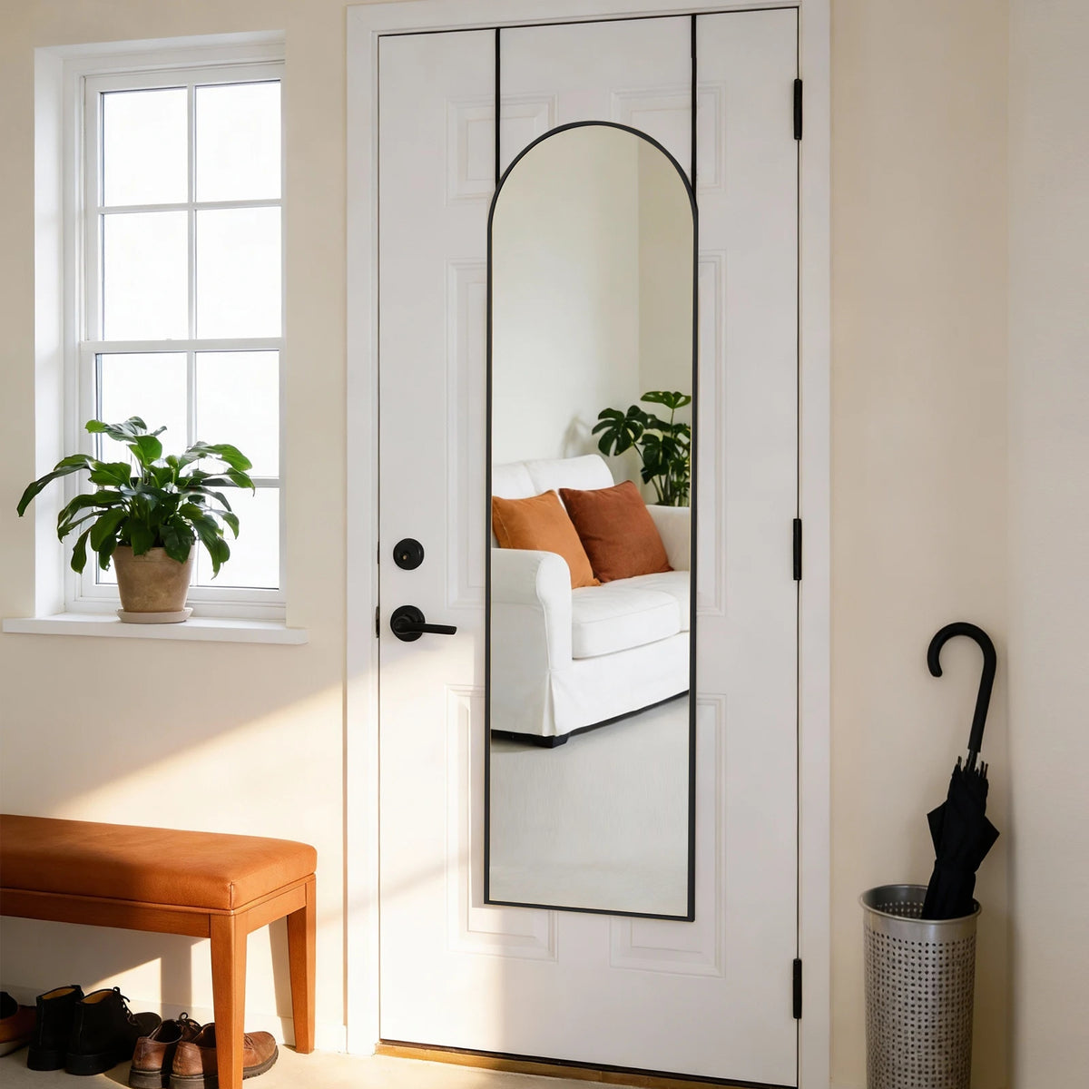 MCQ Arched Full Length Door Hanging Mirror