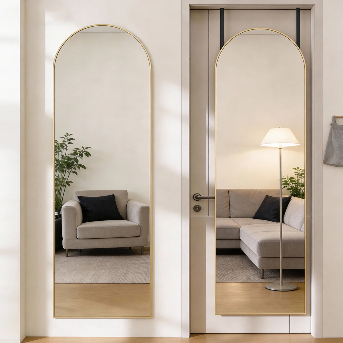 MCQ Arched Full Length Door Hanging Mirror