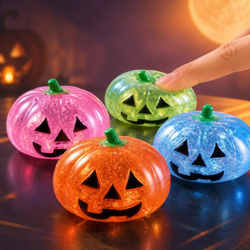Halloween Pumpkin Squishy Toy For Stress Relief