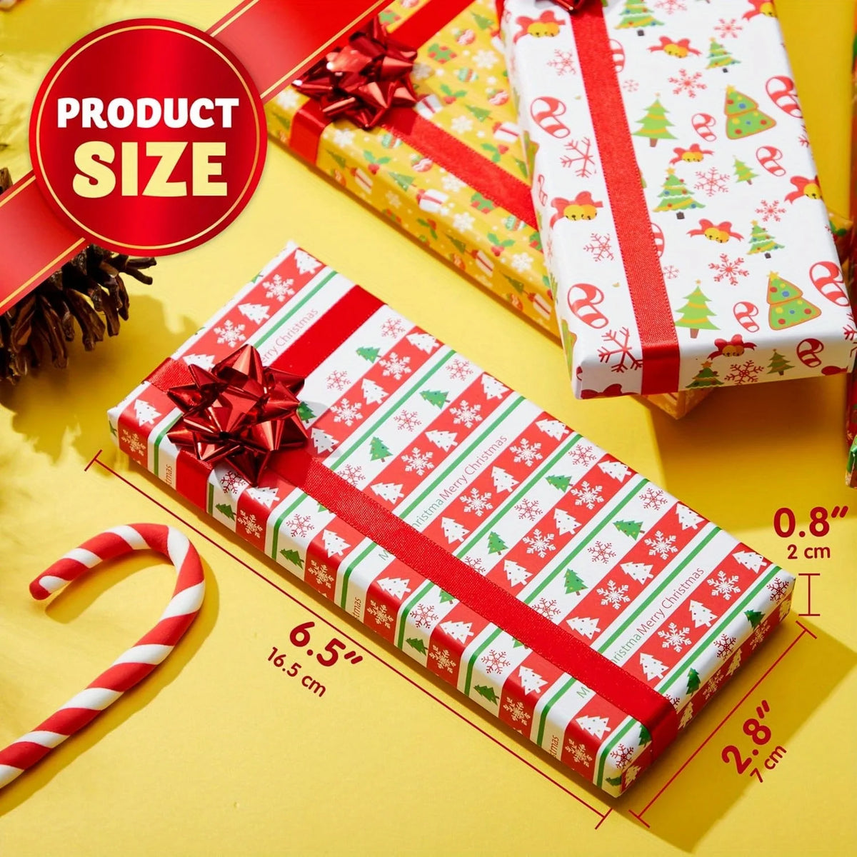 Joyfy Christmas Gift Card Boxes With Lids, 9 Pack