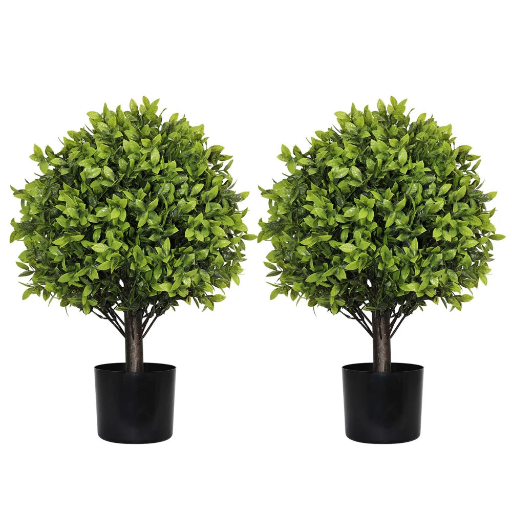 Artificial Boxwood Topiary Ball Trees For Indoor Outdoor Decor