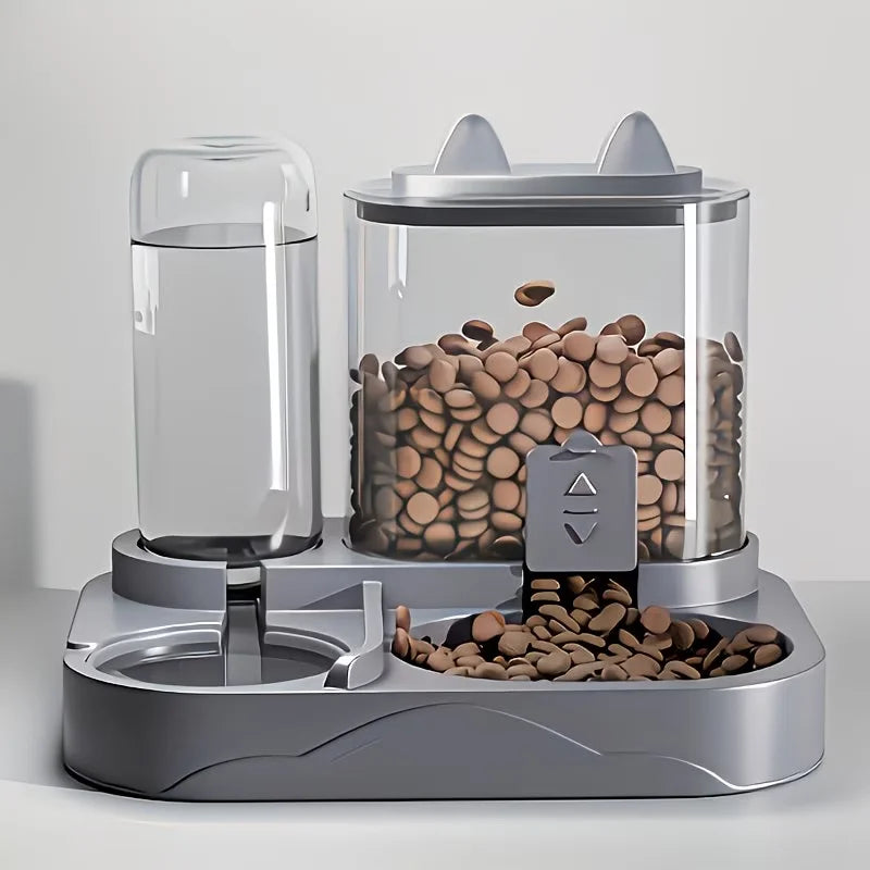 Automatic Pet Feeder and Water Dispenser for Cats and Dogs