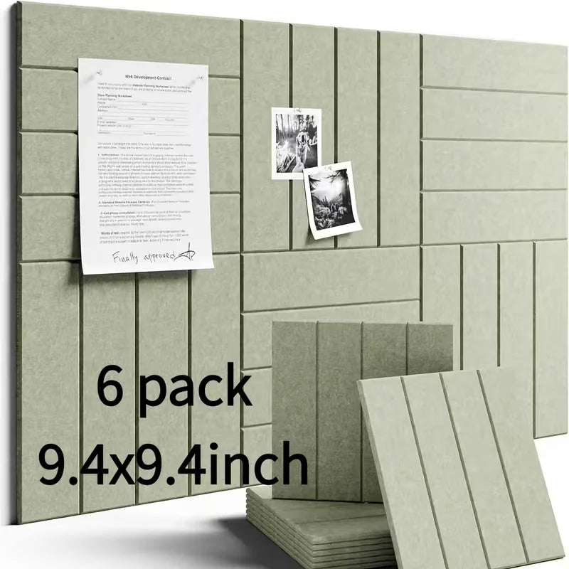 Bohemian Felt Wall Tiles for Home and Office Decor