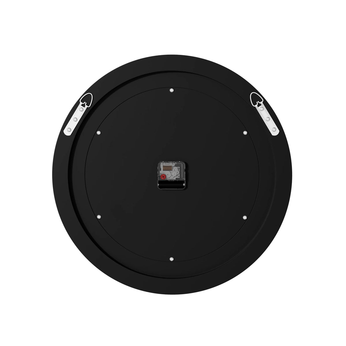 Crystal Mirrored Round Wall Clock With Sparkling Detail