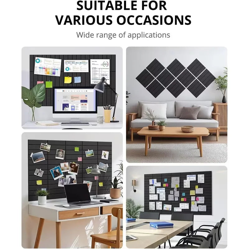 Bohemian Felt Wall Tiles for Home and Office Decor