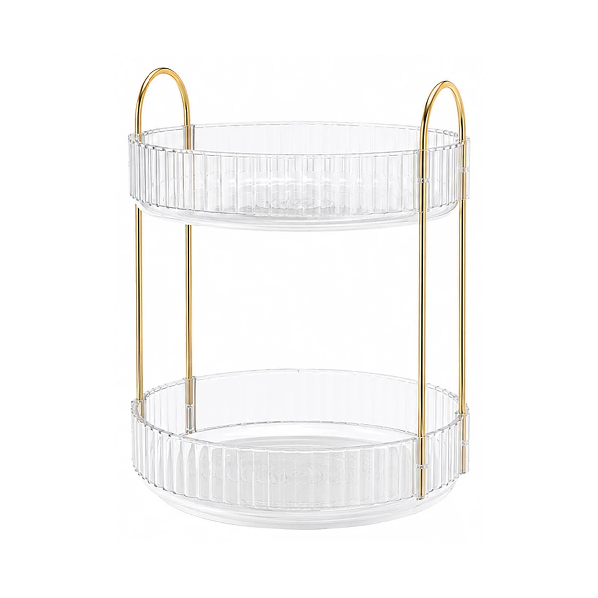 3 Tier Rotating Makeup Organizer 360 Cosmetic Storage Rack