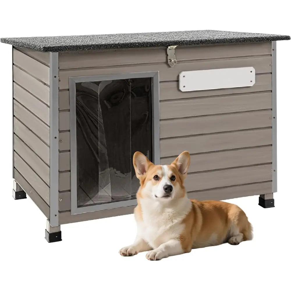 Durable Indoor And Outdoor Wooden Dog House for Small Breeds