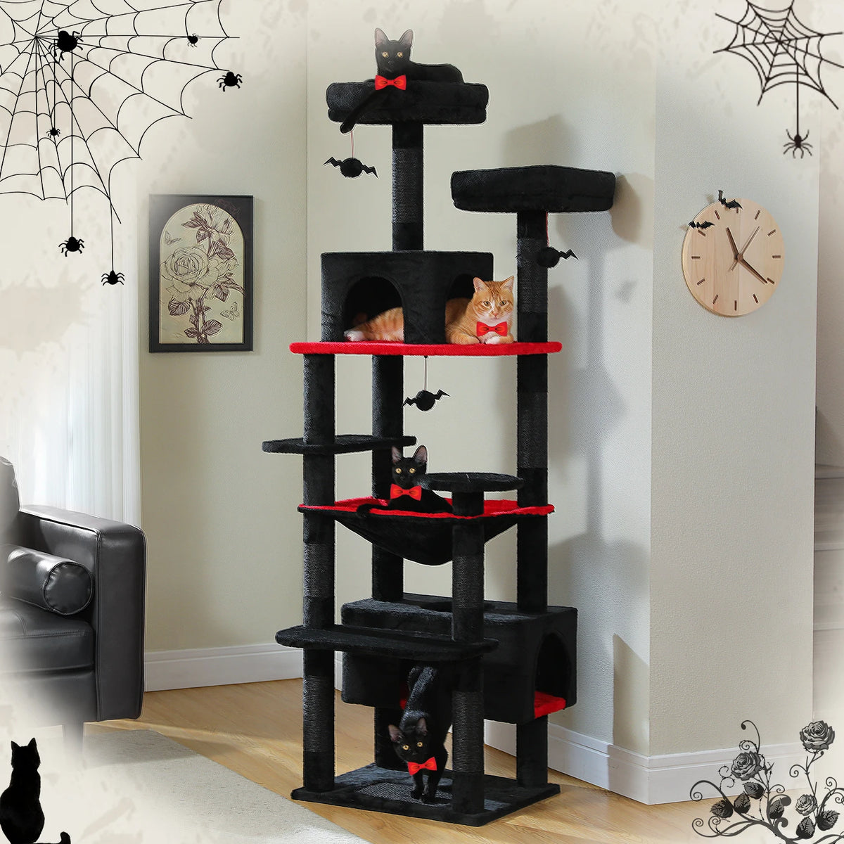 PAWZ Road Multilevel Cat Tree With Sisal Scratching Posts