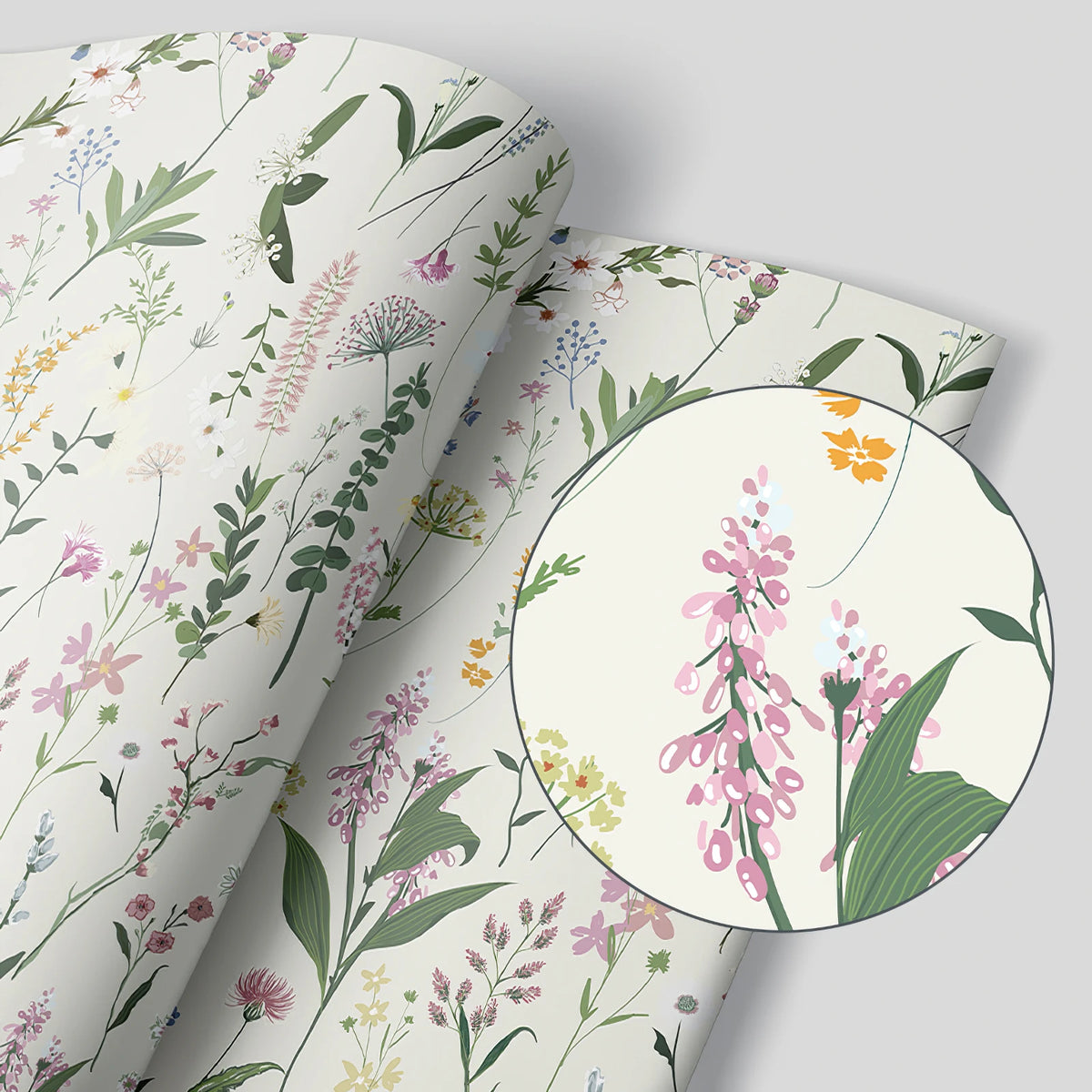 JIFFDIFF Floral Peel And Stick Wallpaper for Home Decor