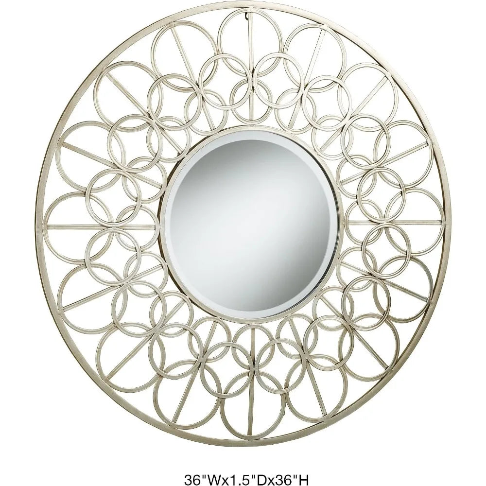 Modern Abstract Mirrored Wall Art for Living Room and Bedroom