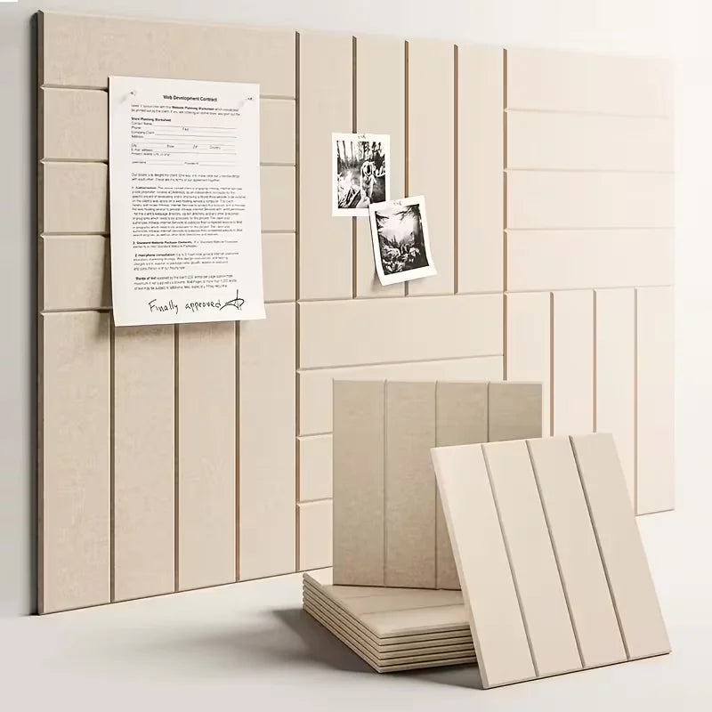 Bohemian Felt Wall Tiles for Home and Office Decor