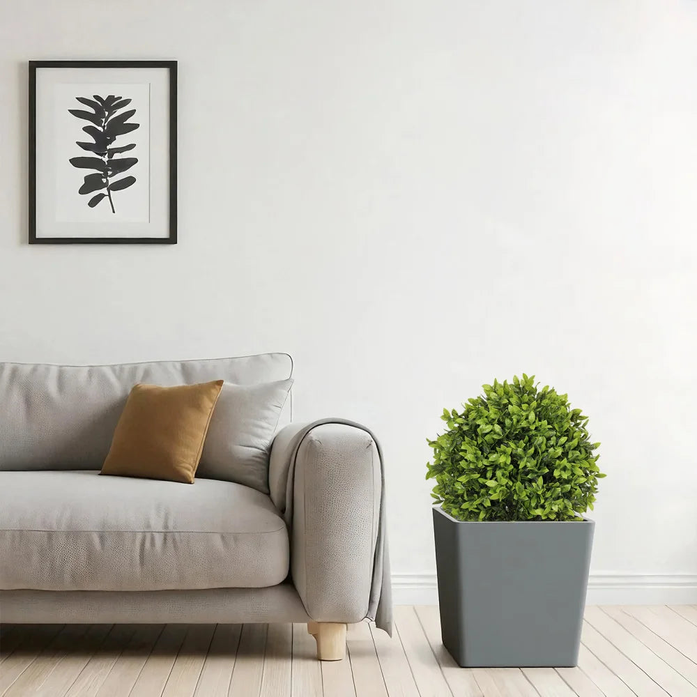 Artificial Boxwood Topiary Ball Trees For Indoor Outdoor Decor