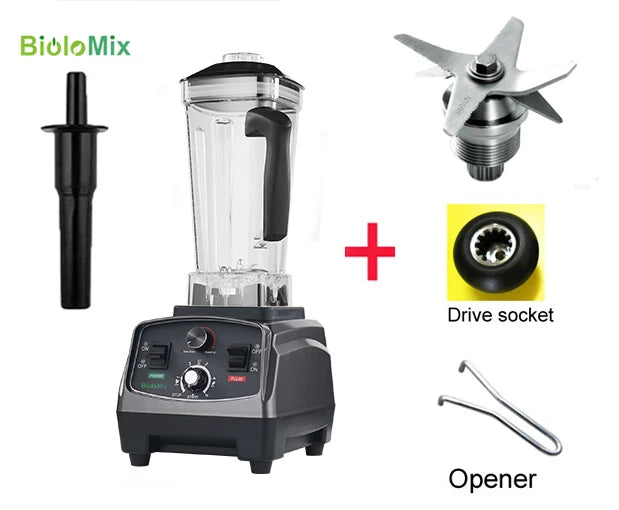 Biolomix Heavy Duty Timer Blender and Food Processor