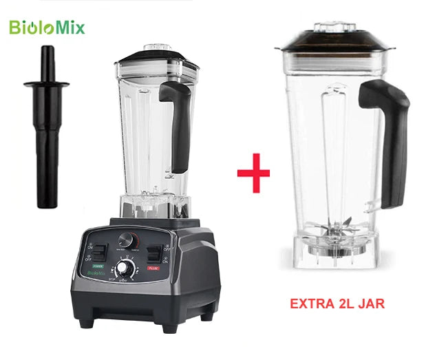 Biolomix Heavy Duty Timer Blender and Food Processor